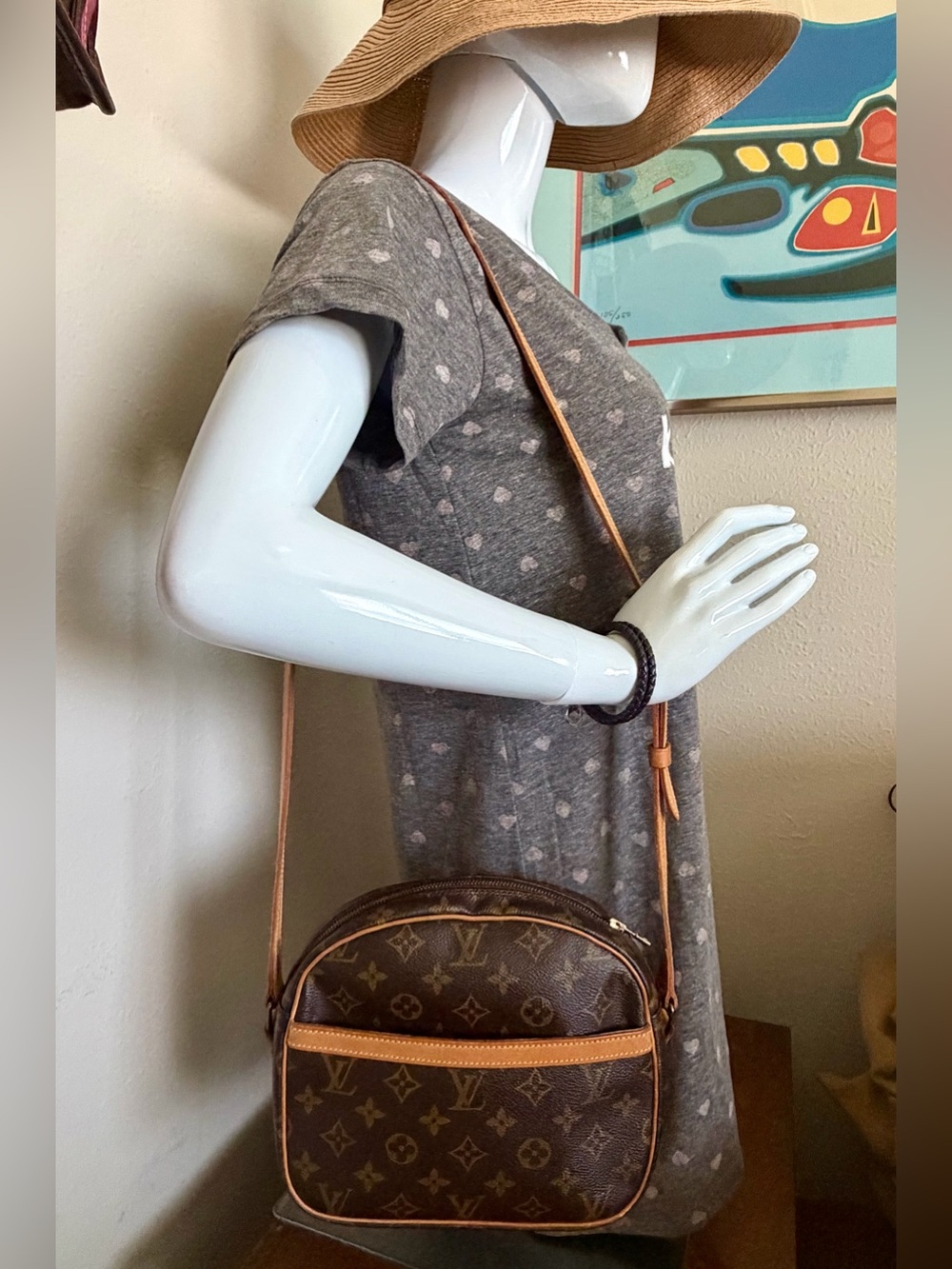Louis Vuitton Monogram Sac Senlis Shoulder Bag